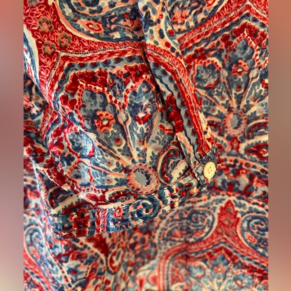 NWT Talbots Popover Blouse - Picture 5 of 7